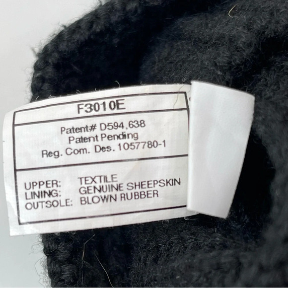 UGG Australia Cardy Knit Boot with Fringe cable knit knee high boot comfy - Picture 9 of 10